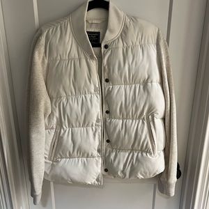 Abercrombie Sweatshirt Puffer Jacket
